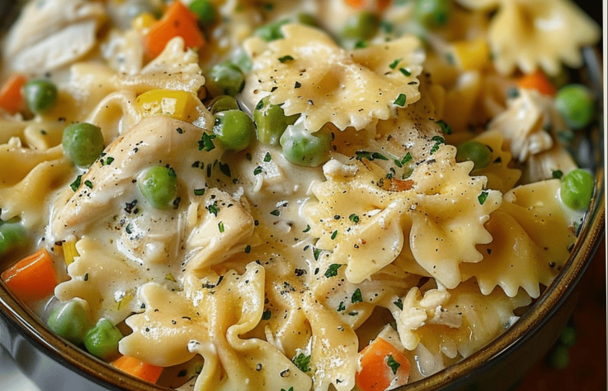 Chicken Pot Pie Pasta Recipe