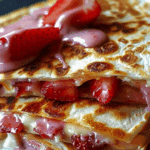 Strawberry Cheesecake Quesadillas Recipe