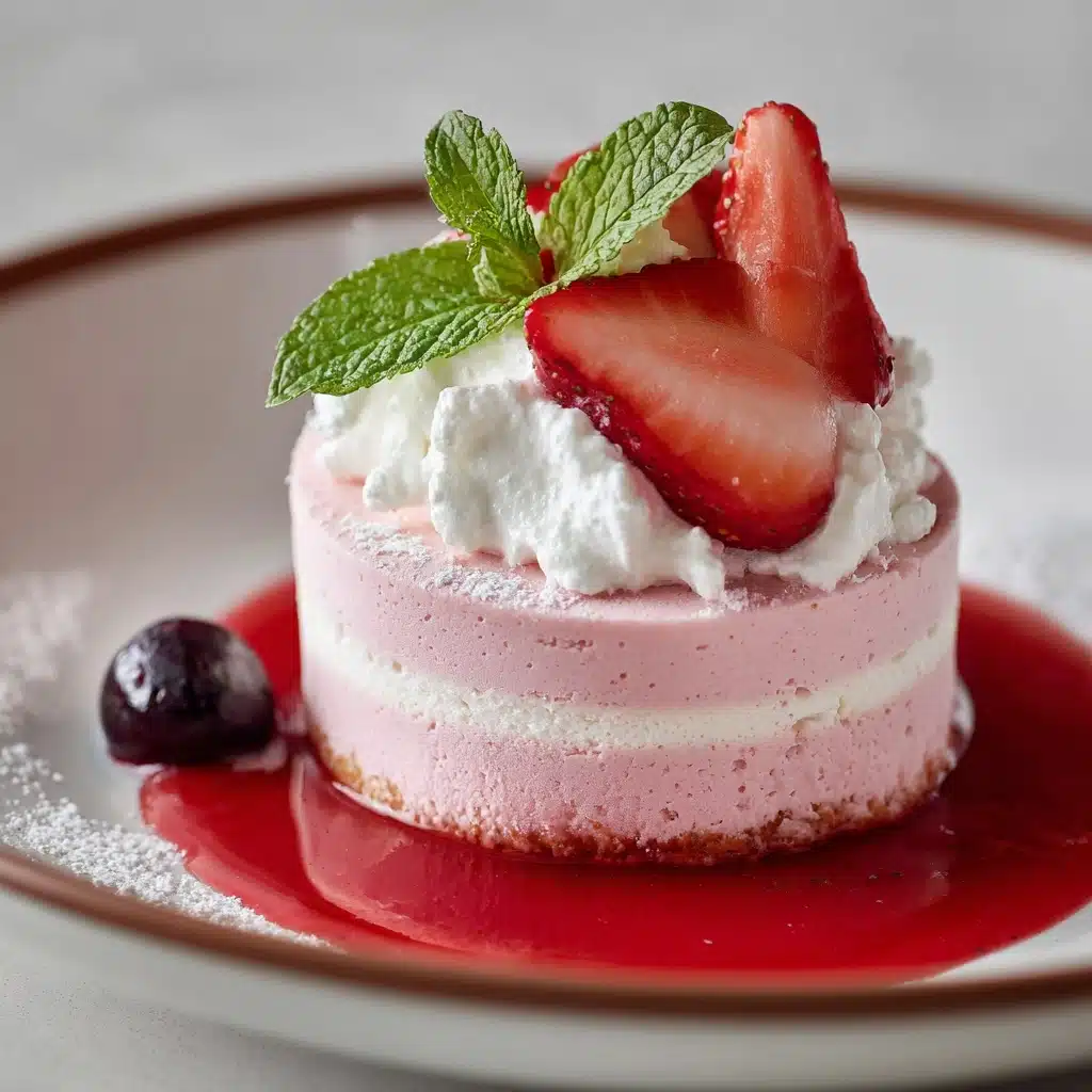 Strawberry Jello Fluff Recipe - Recipe Image