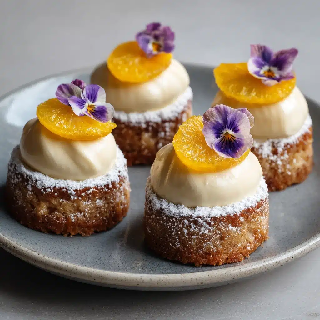 Mini Brown Butter Lemon Cakes Recipe - Recipe Image
