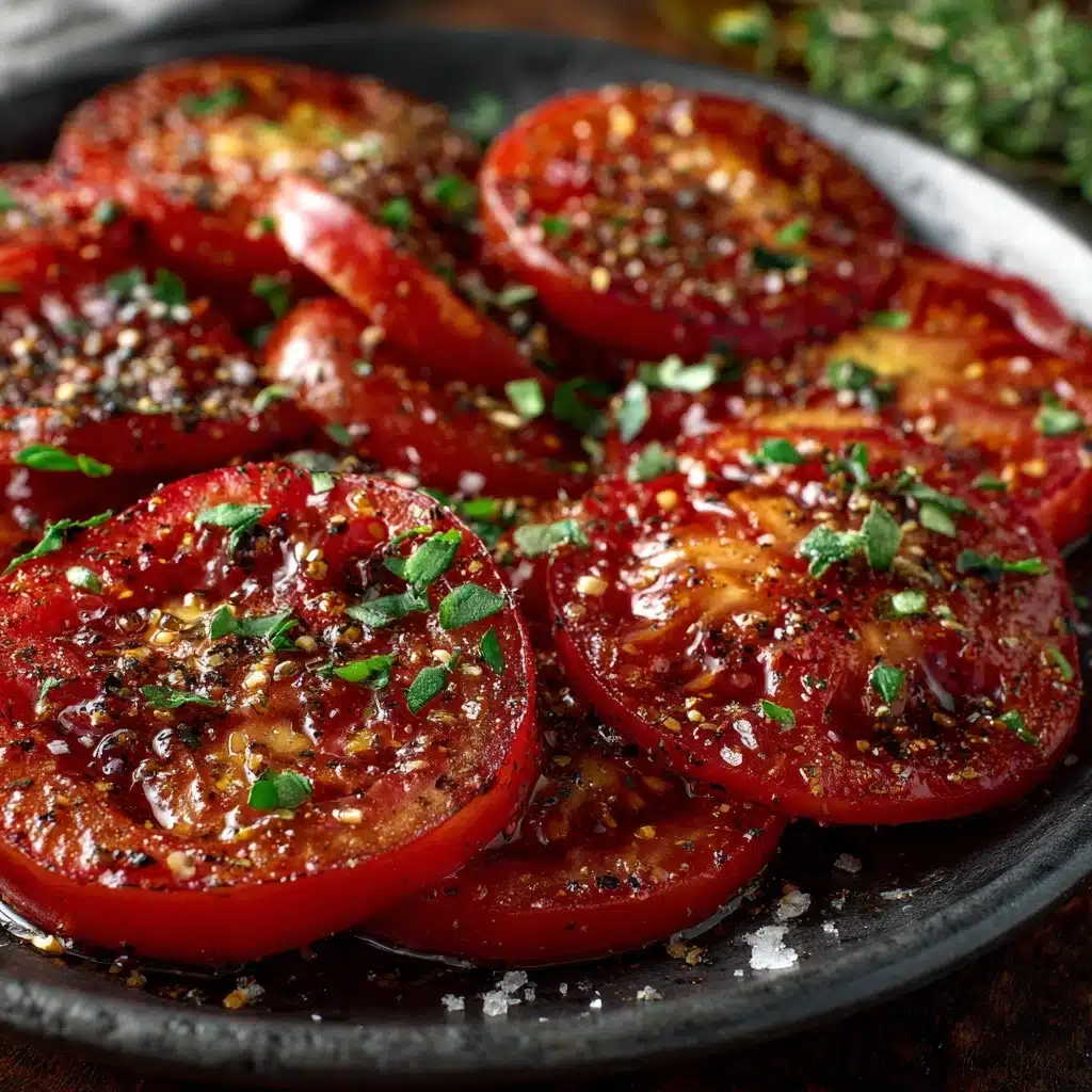 Fried Red Tomatoes Recipe - Recipe Image