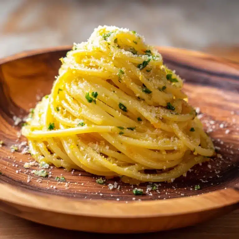 Easy Butter Garlic Spaghetti Recipe