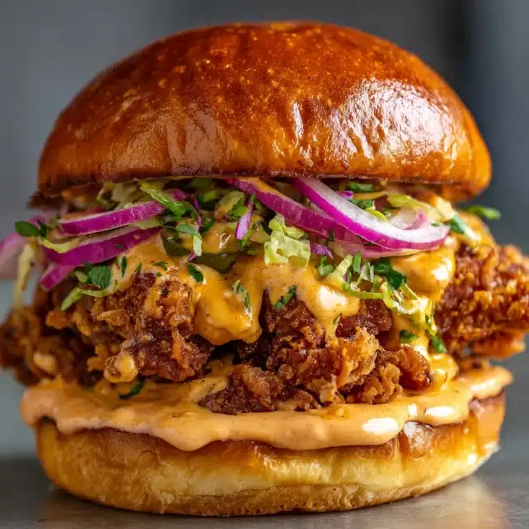 Thai Fried Chicken Sandwich Recipe
