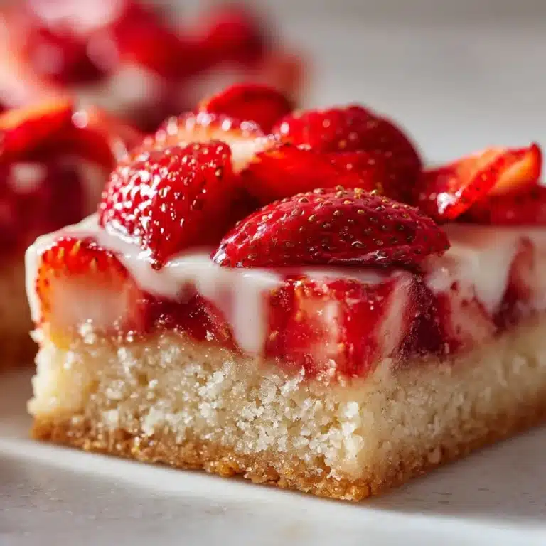 Strawberry Snack Cake Recipe