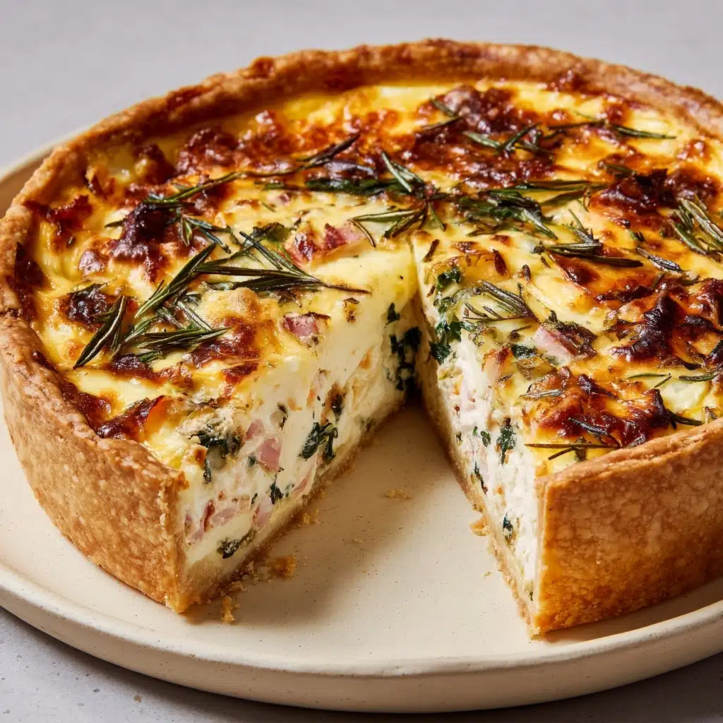 Crab and Tarragon Tart Recipe - Recipe Image