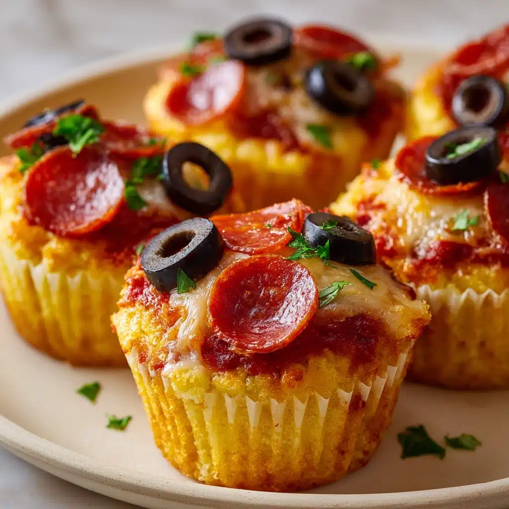 Pizza Cupcakes Recipe - Recipe Image