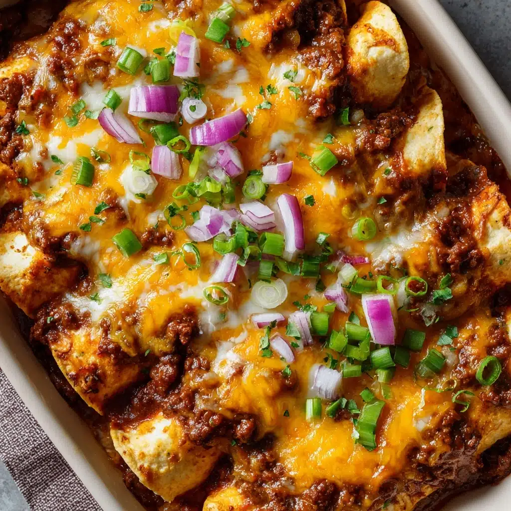 Cheesy Beef Taco Roll Ups Recipe