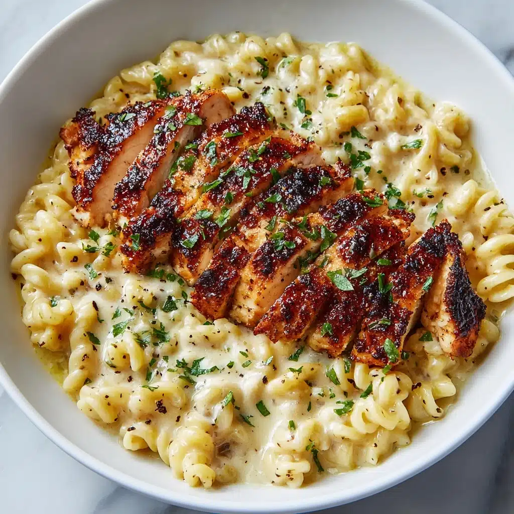 Spicy Cajun Honey Butter Chicken & Pasta Recipe - Recipe Image