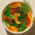 Homemade Dill Pickle Gummy Worms Recipe