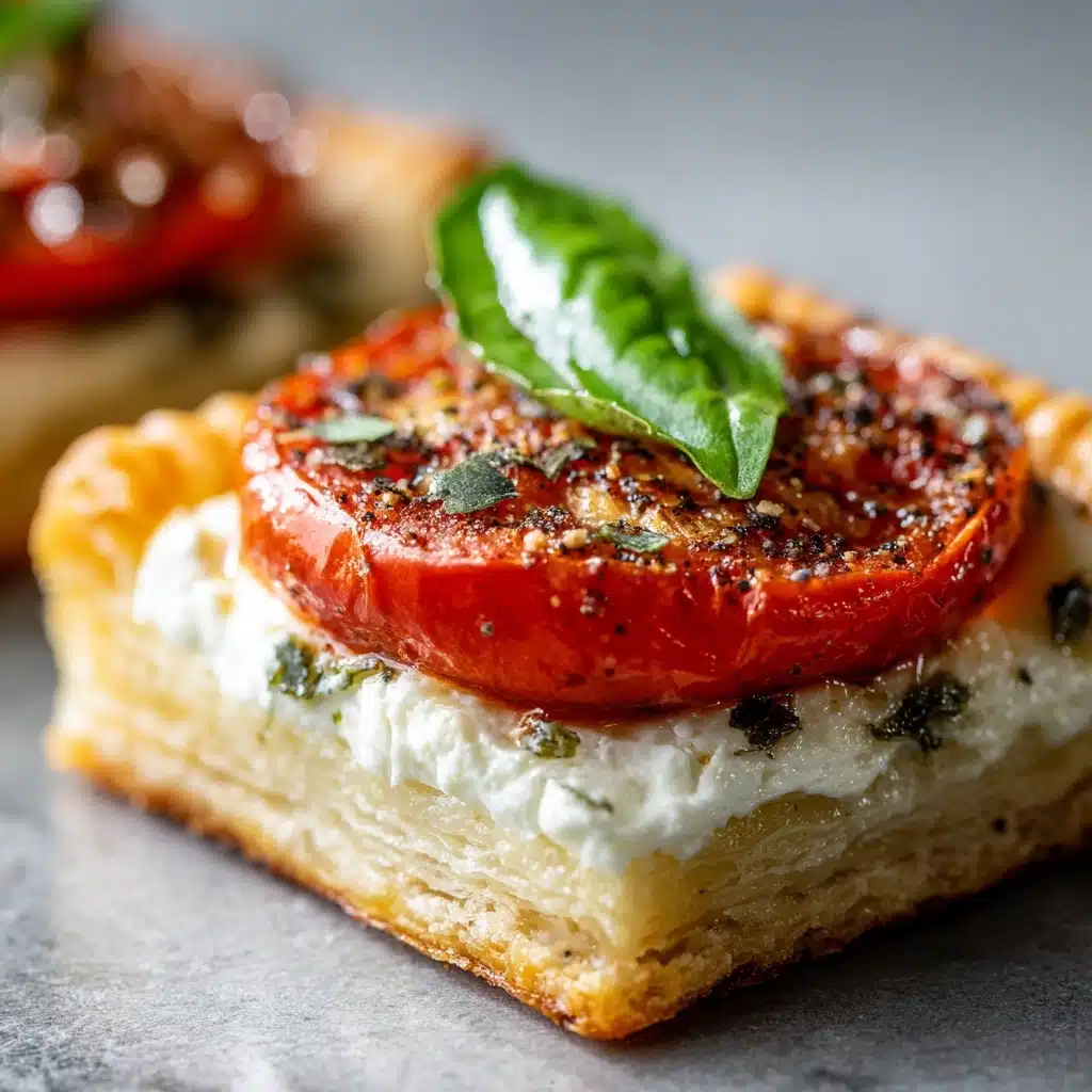 Caprese Puff Pastry Bundles Recipe