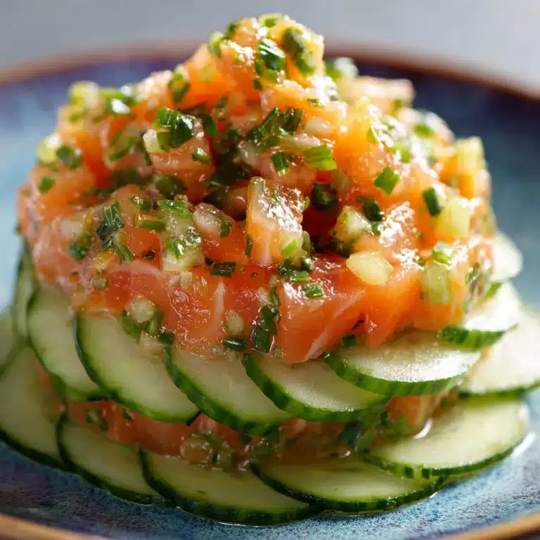 Sweet Chermoula Tuna Tartare for Gourmet Bites Recipe