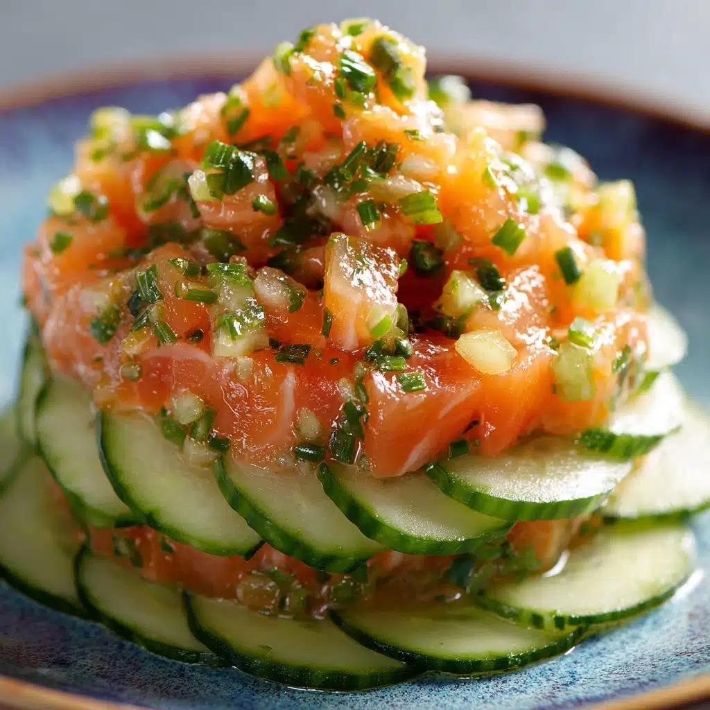 Sweet Chermoula Tuna Tartare for Gourmet Bites Recipe
