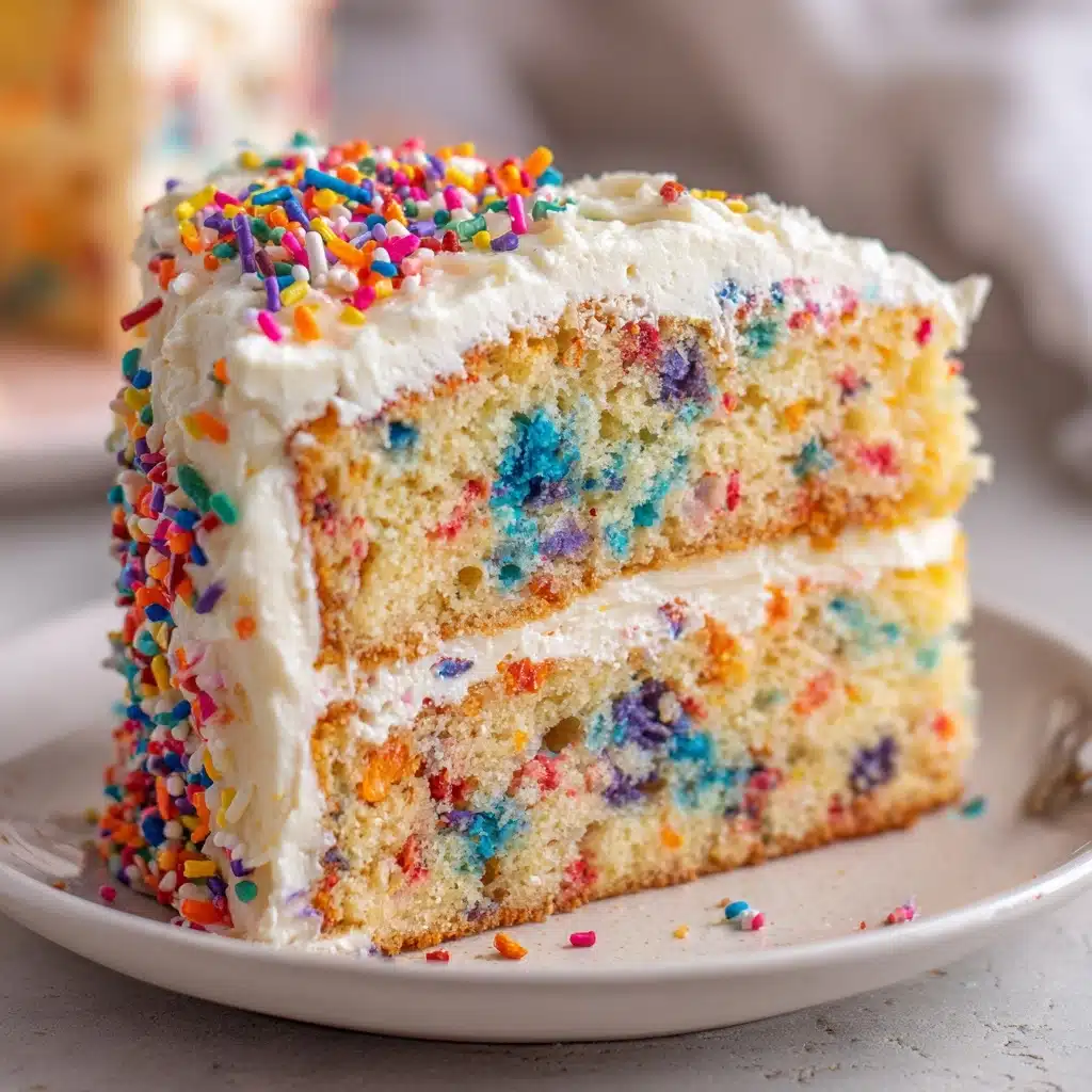 Funfetti Flag Cake Recipe - Recipe Image