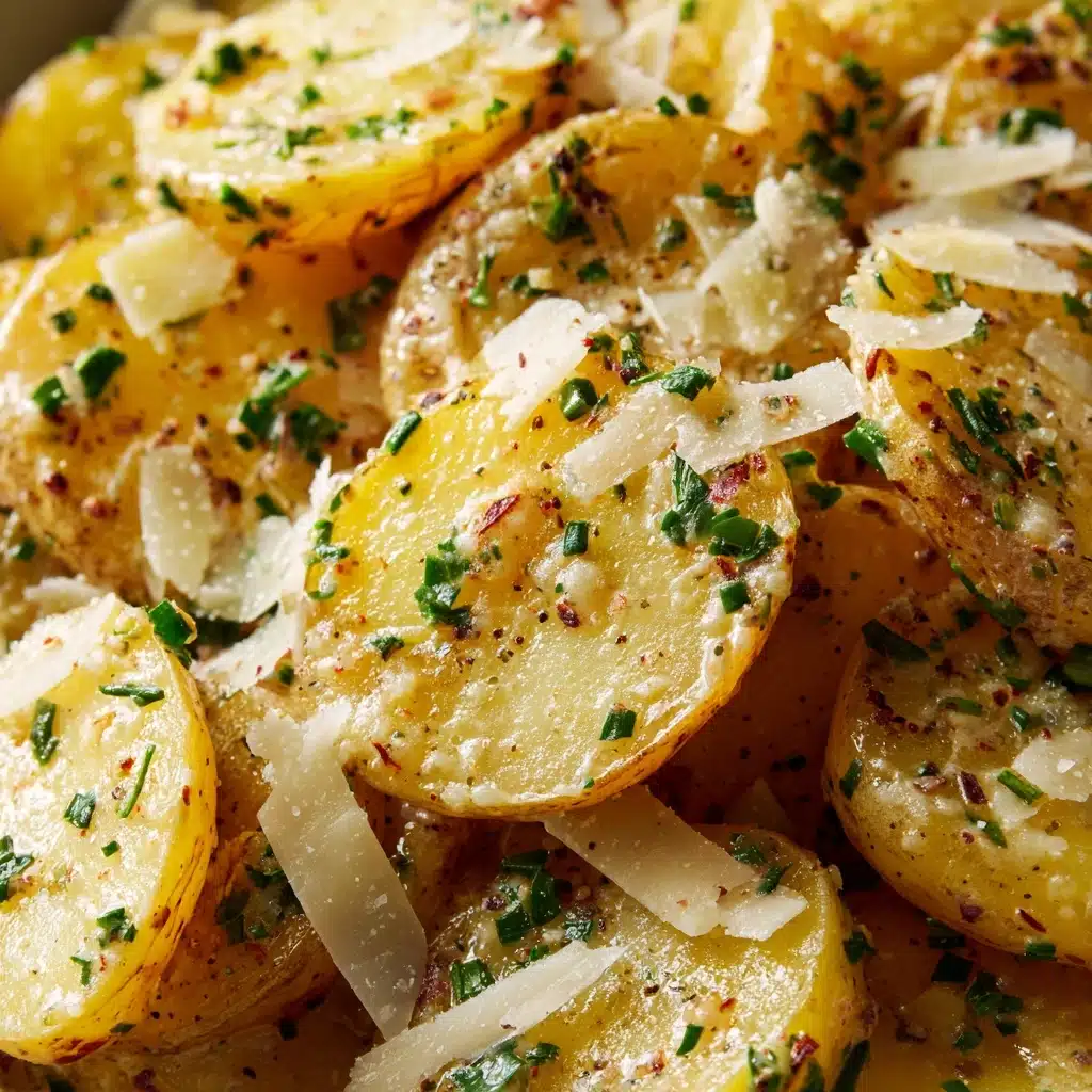 Lemony Chive Potato Salad with Parmesan Recipe