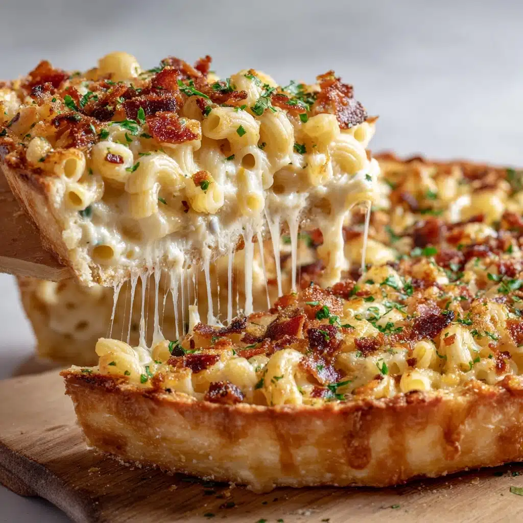 Macaroni and Cheese Pizza Recipe - Recipe Image