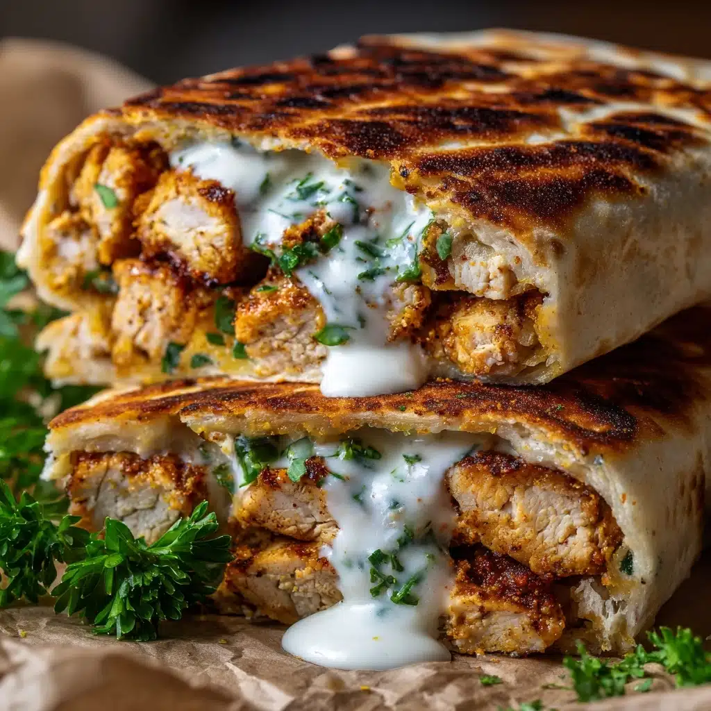 Ranch Chicken Wraps Recipe - Recipe Image