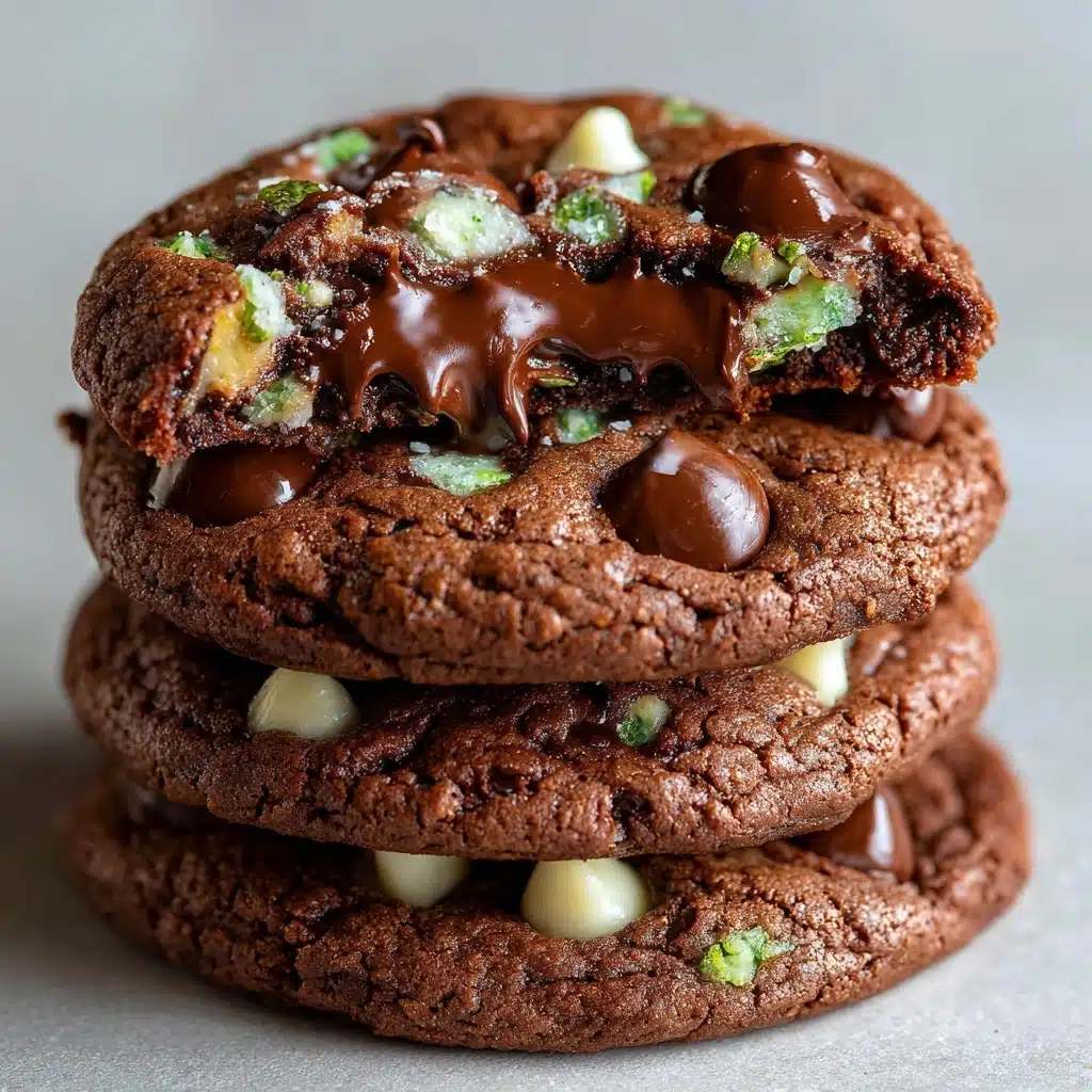 No-Bake Mint Chocolate Chip Clusters Recipe - Recipe Image