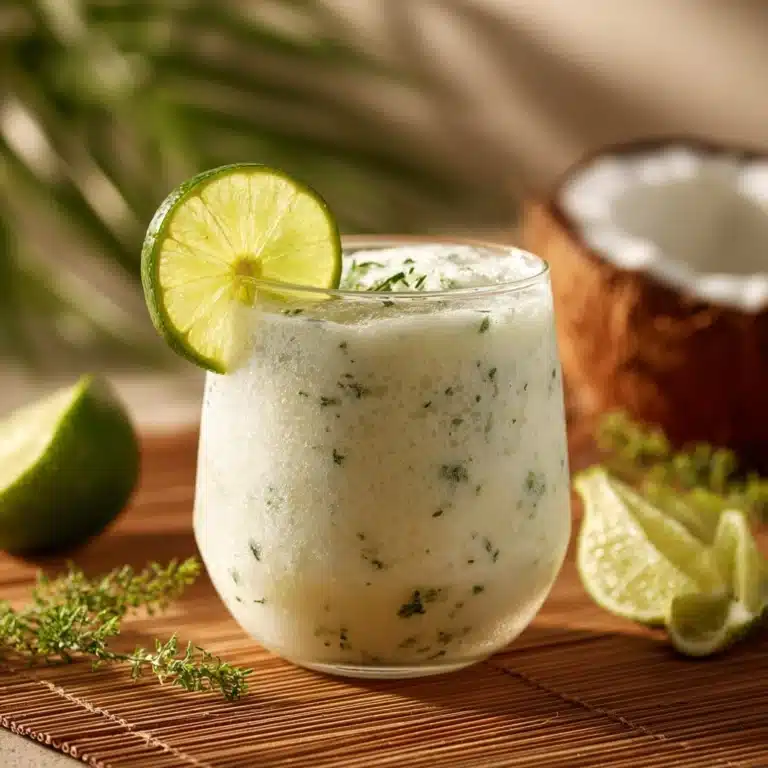 Colombian Coconut Limeade Recipe