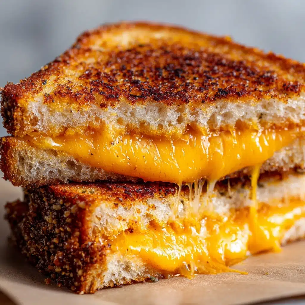 Air Fryer Grilled Cheese Recipe - Recipe Image
