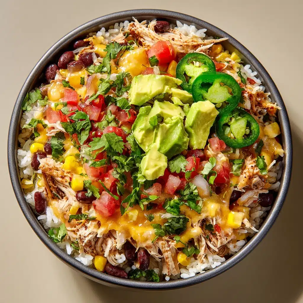 One-Pot Chicken Burrito Bowls Recipe