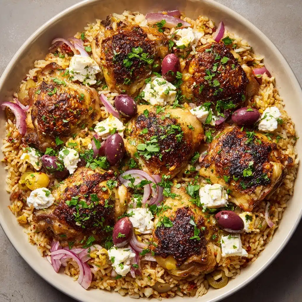 Mediterranean Chicken & Rice Skillet Recipe