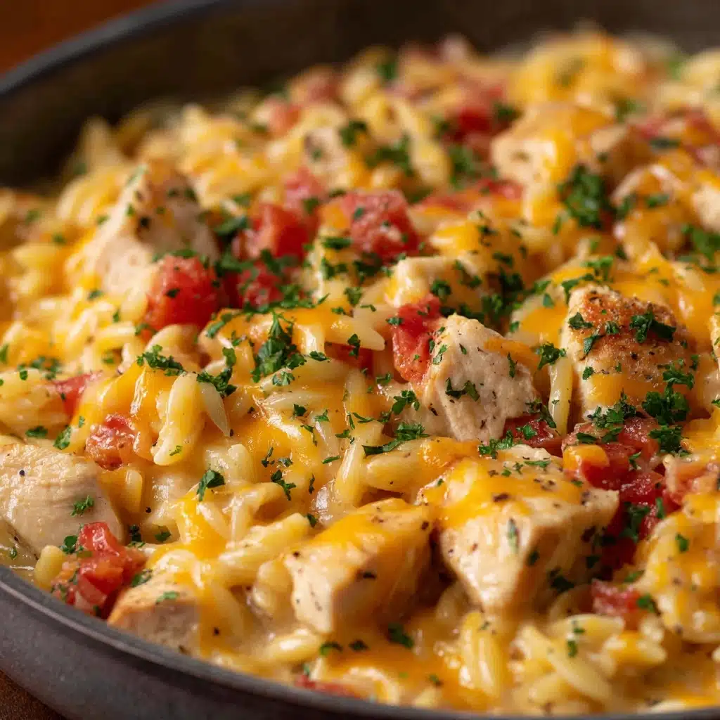 One Pot Marry Me Chicken Orzo Recipe - Recipe Image