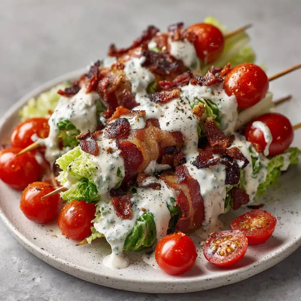 Wedge Salad Skewers Recipe