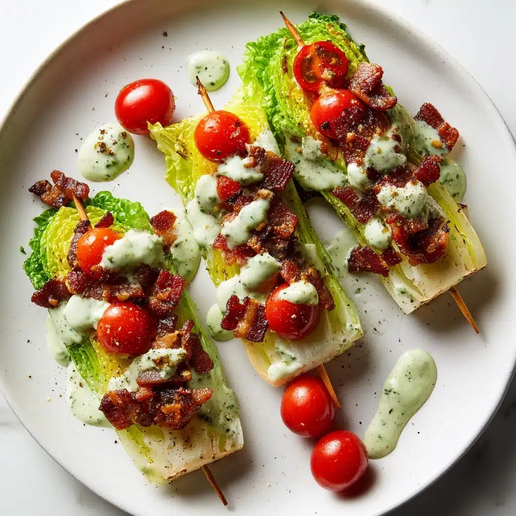Wedge Salad Skewers Recipe