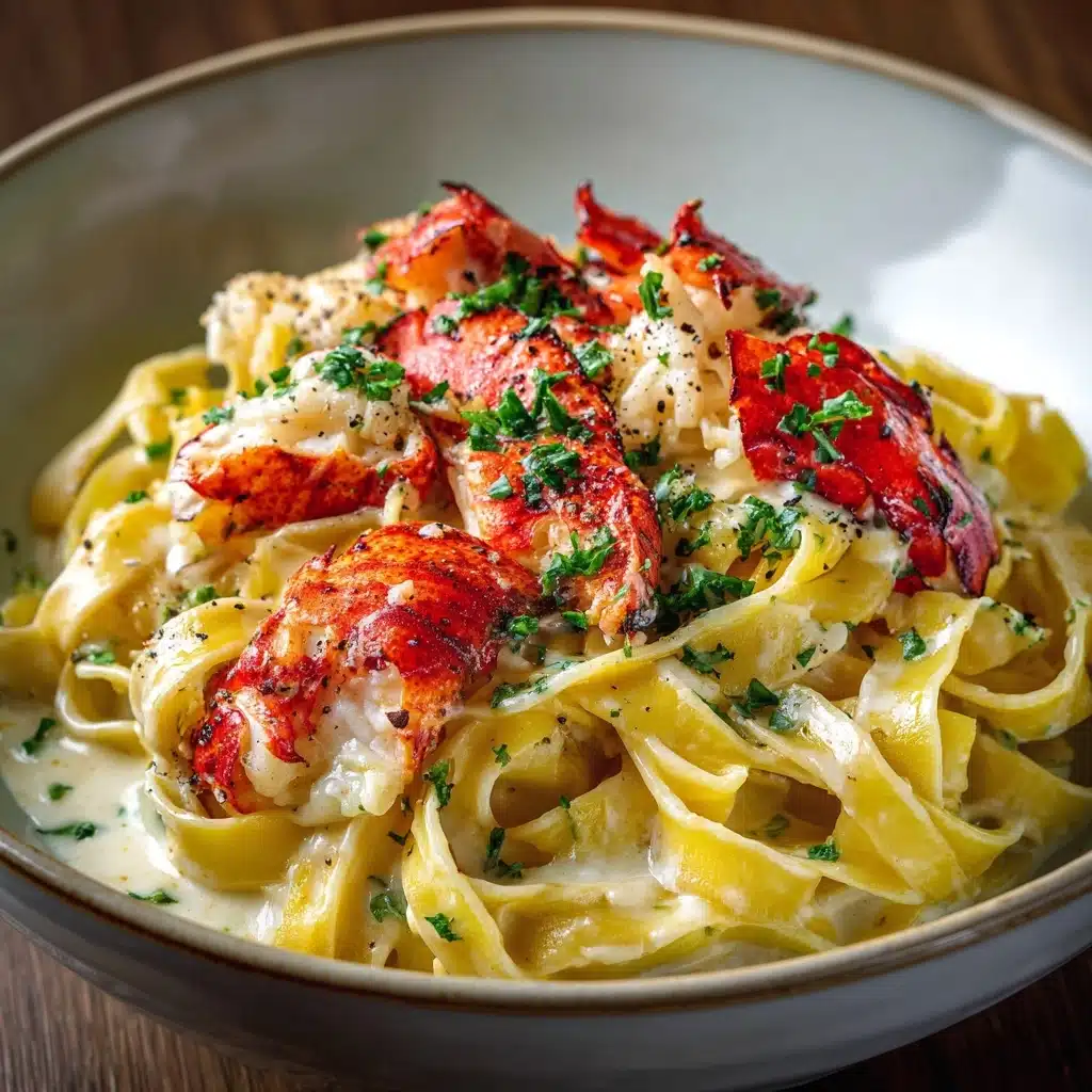 Lobster Alfredo Pasta Recipe - Recipe Image
