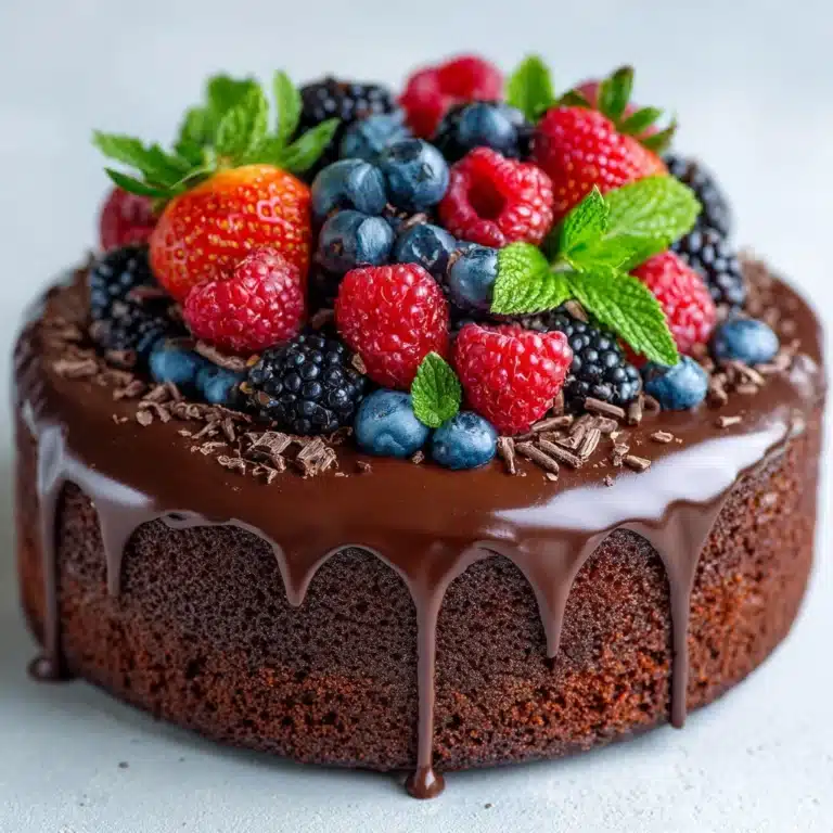 Easy Chocolate Fudge Cake Recipe