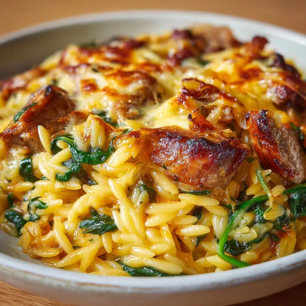 Monterey Chicken One Pan Orzo Recipe - Recipe Image