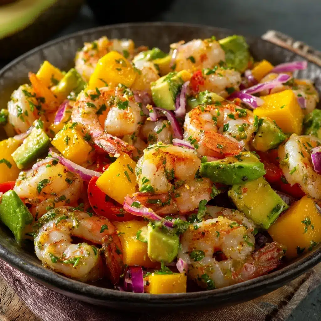 Mango Avocado Shrimp Salad Recipe - Recipe Image
