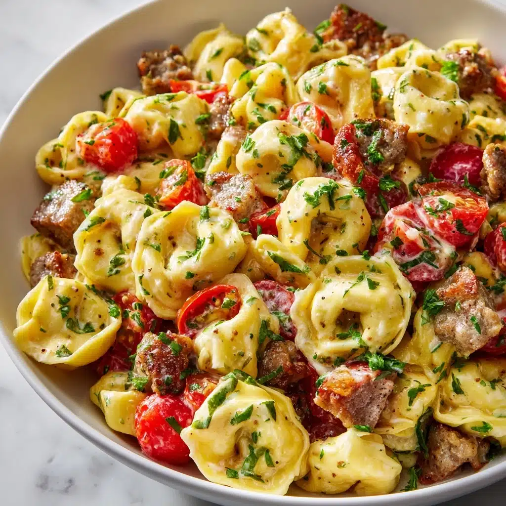 Meaty Tortellini Salad Recipe - Recipe Image