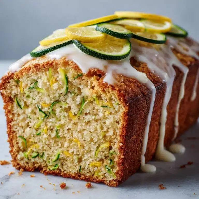 Lemon Zucchini Cake Recipe
