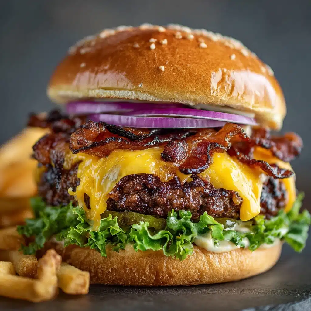 Hangover Burger Recipe - Recipe Image
