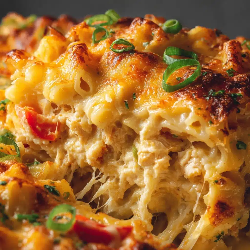 Creamy Chicken Nacho Hashbrown Bake Recipe