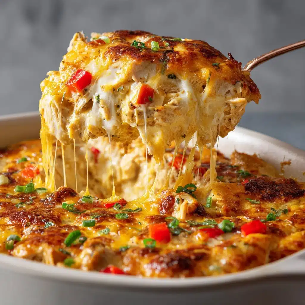 Creamy Chicken Nacho Hashbrown Bake Recipe