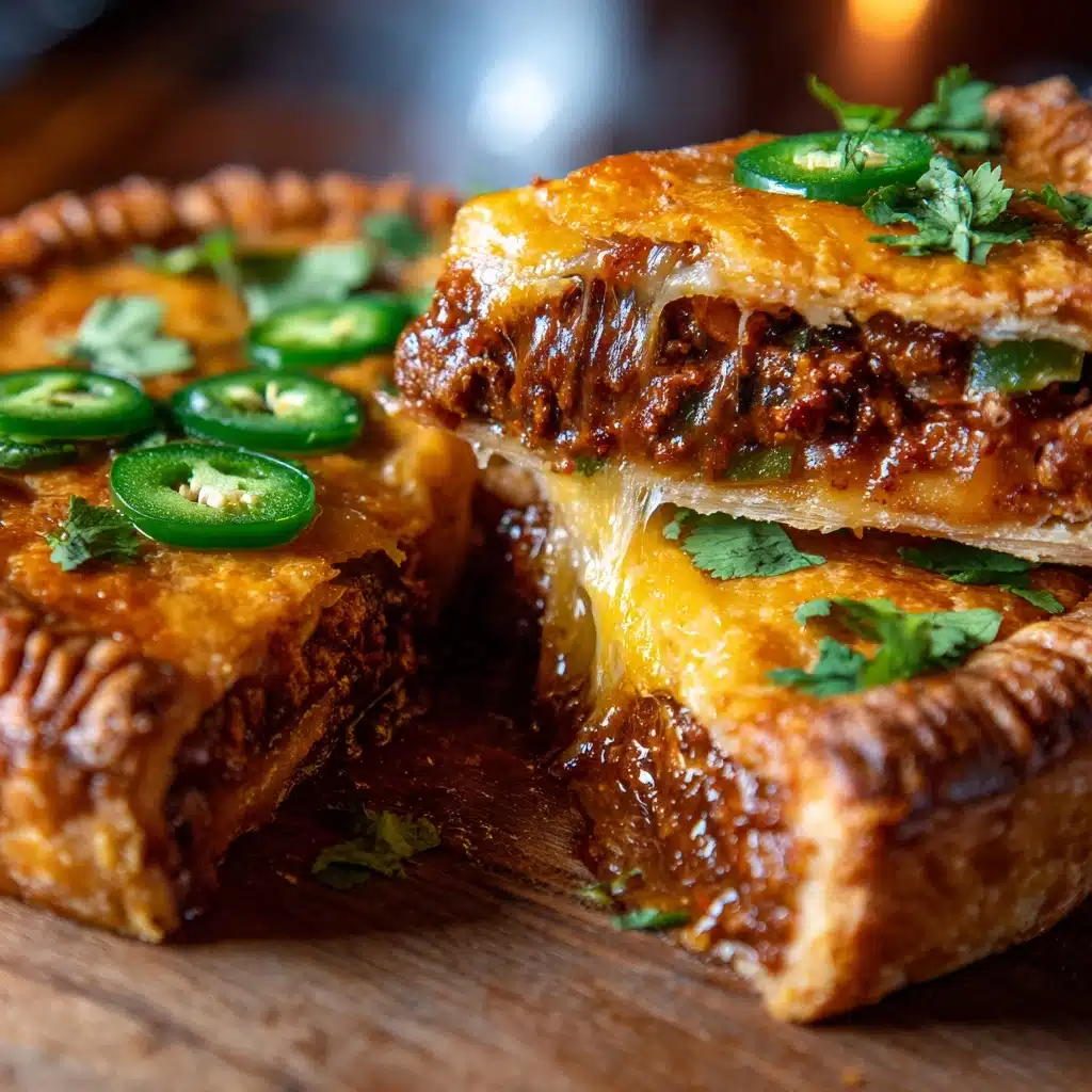 Spicy Jalapeño and Cheese Beef Pie with Leftover Brisket Recipe