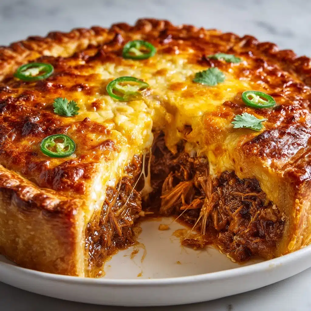 Spicy Jalapeno and Cheese Beef Pie with Leftover Brisket Recipe