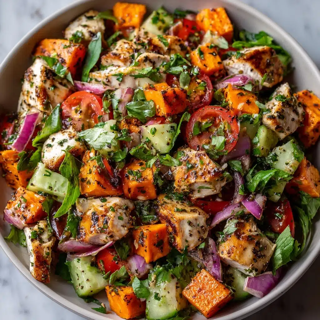 Persian Chicken Salad Recipe with Fresh Flavors Recipe - Recipe Image