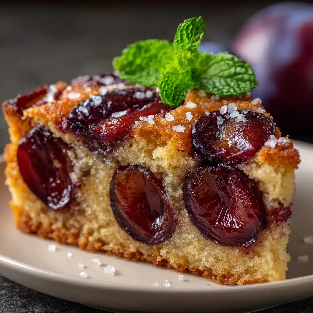 Moist Plum Cake Recipe - Recipe Image