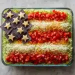 Taco Salad Flag Recipe