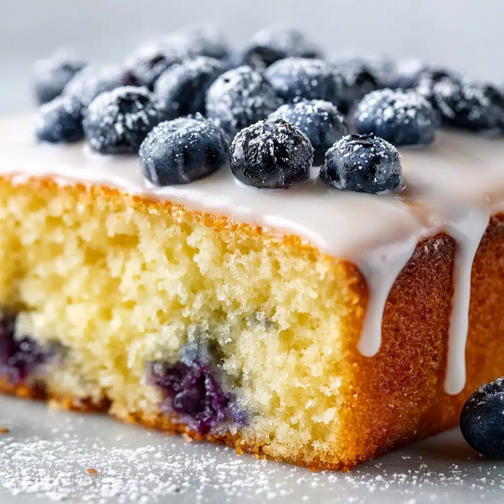 Blueberry Lemonade Buttermilk Cake Made Easy Recipe - Recipe Image
