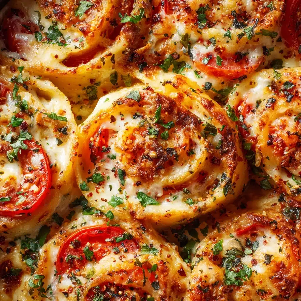 Quick Keto Pizza Pinwheels Recipe - Recipe Image