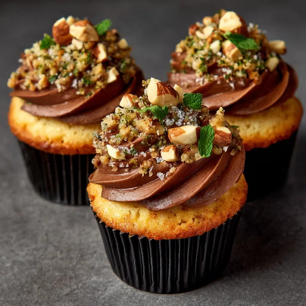 Nutella Hazelnut Cupcakes Recipe - Recipe Image