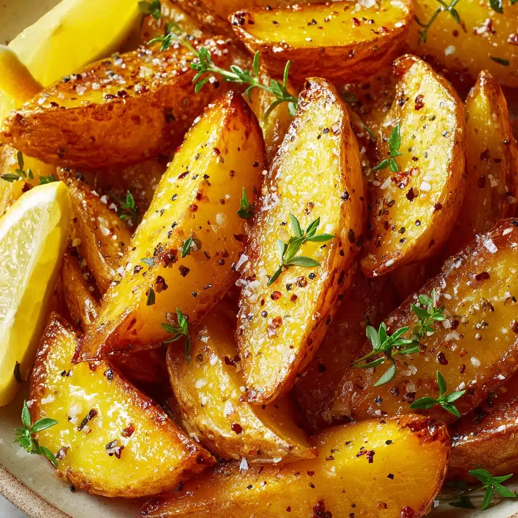 Greek Lemon Potatoes Recipe - Recipe Image