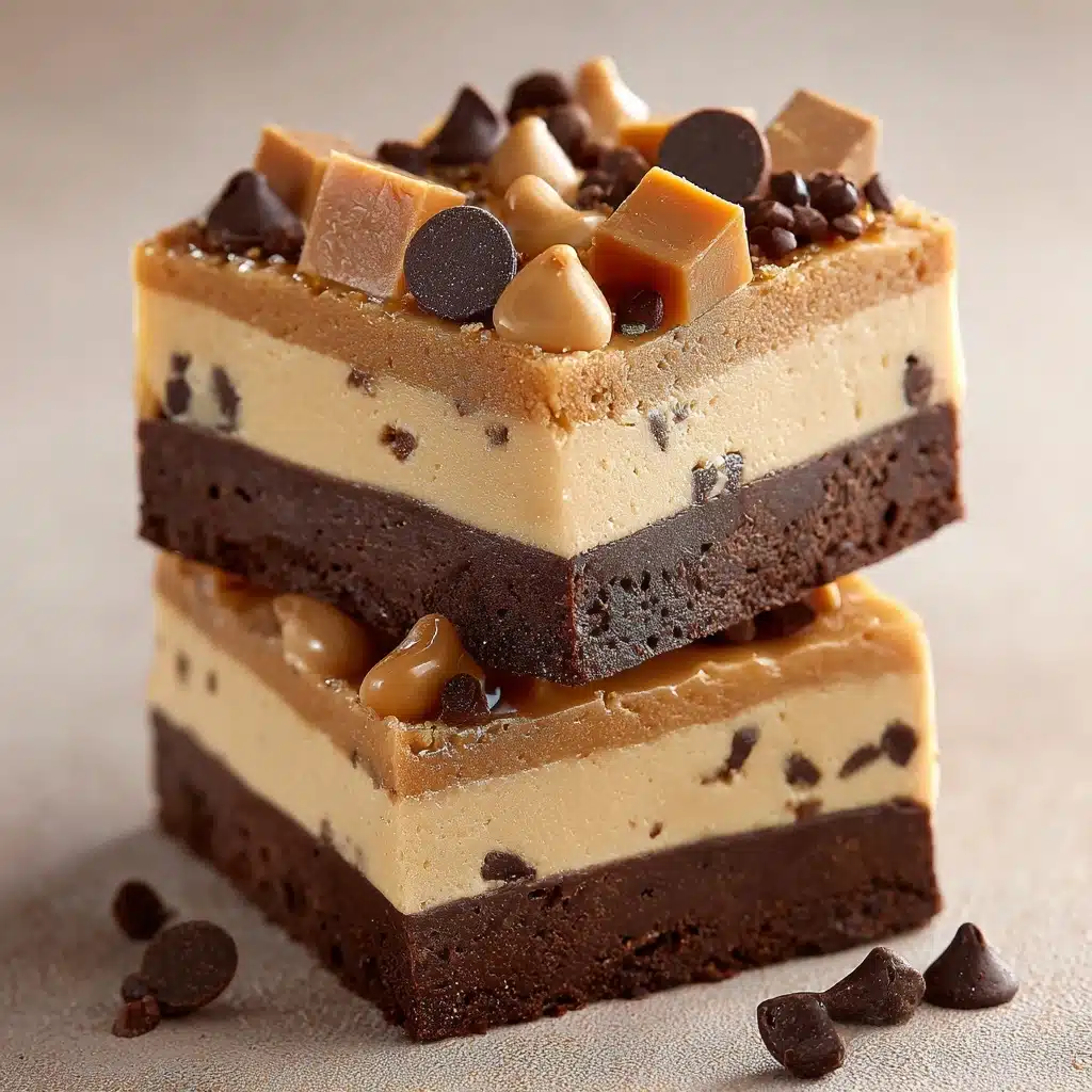 Peanut Butter Chocolate Freezer Fudge Recipe - Recipe Image