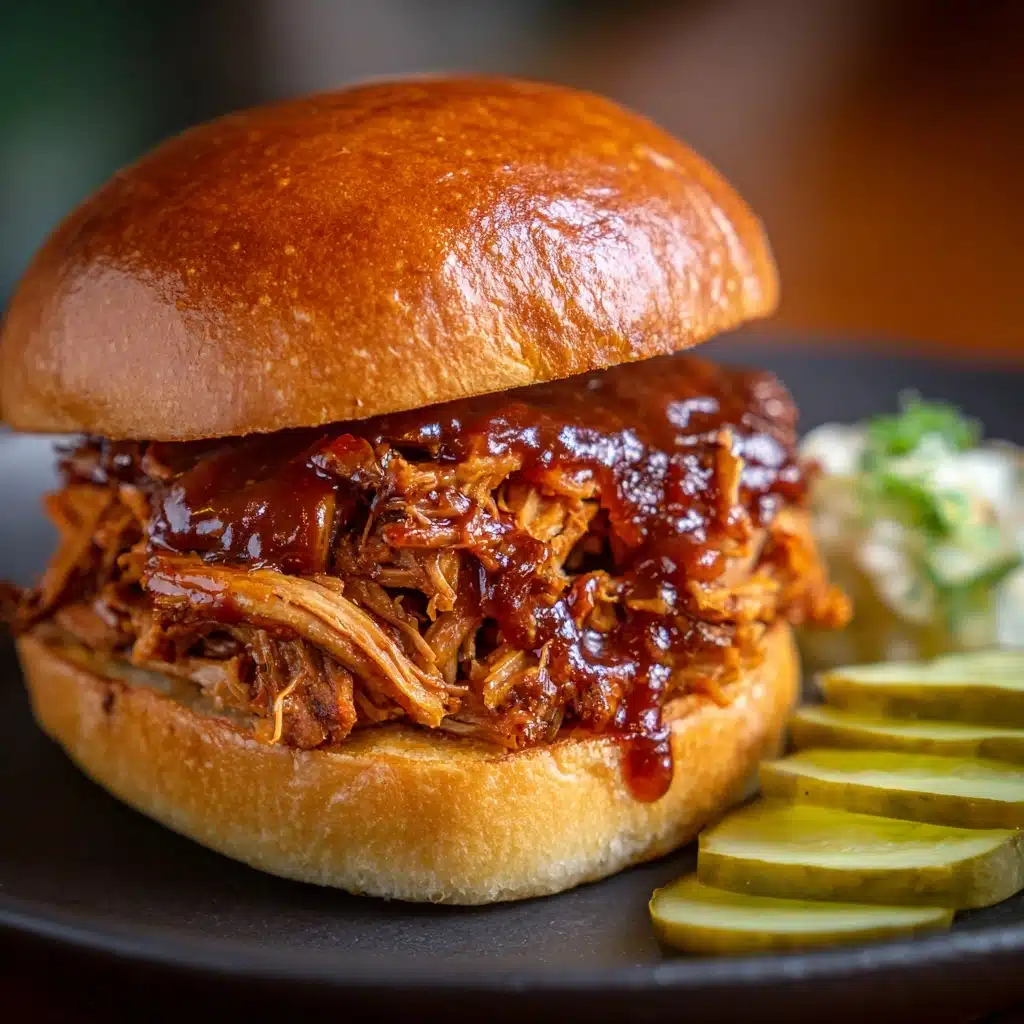 Slow-Cooker Barbecue Sandwiches Recipe - Recipe Image