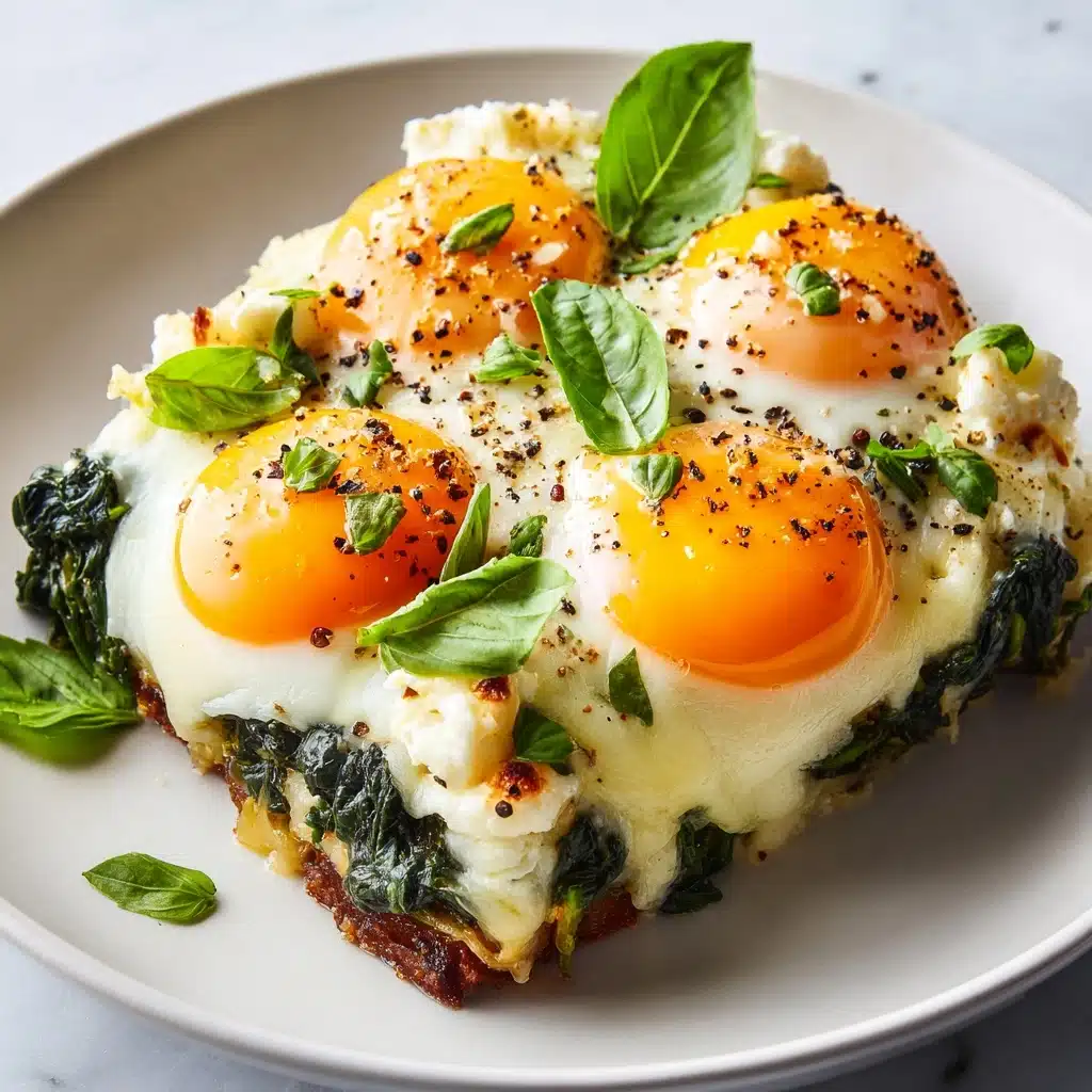 Spinach Ricotta Brunch Bake Recipe - Recipe Image
