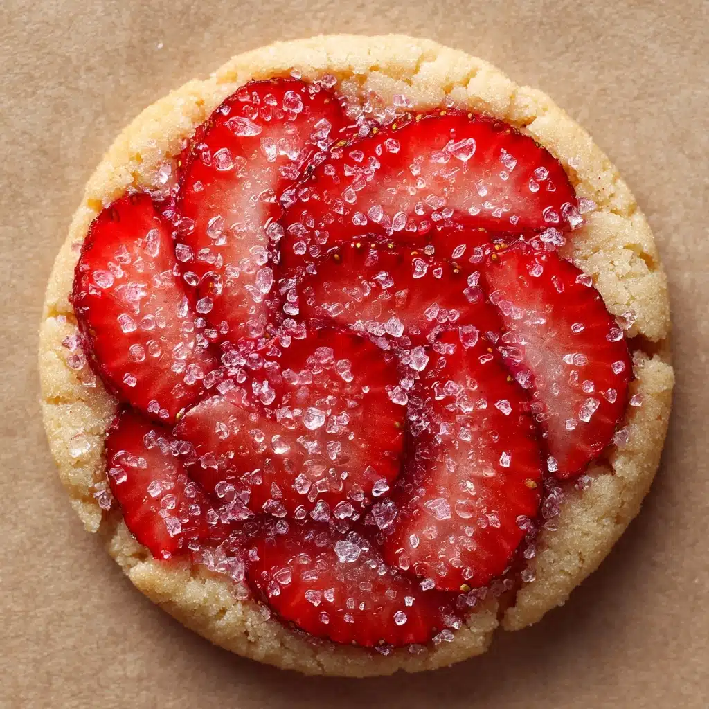 Double Strawberry Sugar Cookies Recipe - Recipe Image